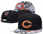 Bears Team Logo Black Adjustable Hat GS,baseball caps,new era cap wholesale,wholesale hats